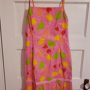 Lily pulitzer fruit dress